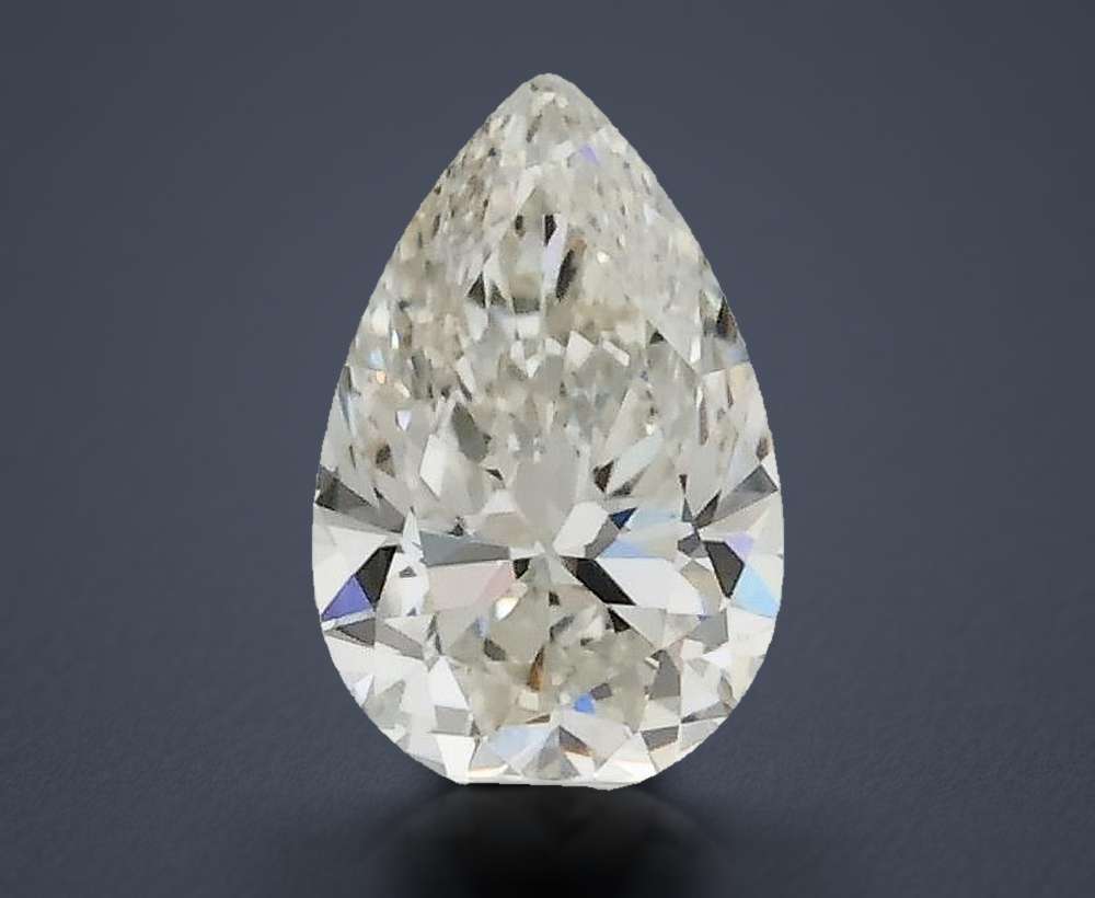 0.44 Carat Pear Lab Diamond
