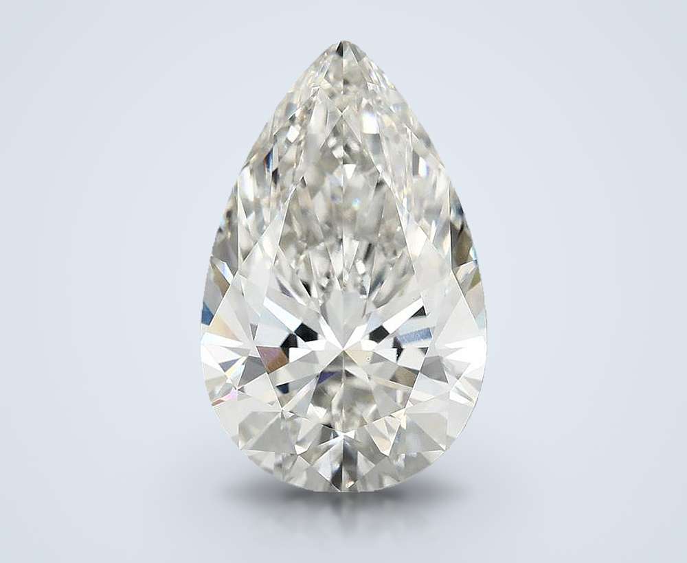 6.10 Carat Pear Lab Diamond