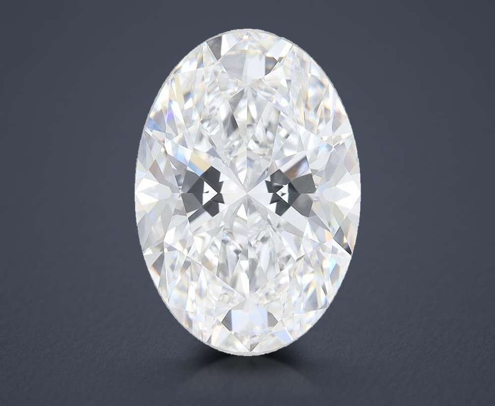 6.39 Carat Oval Lab Diamond