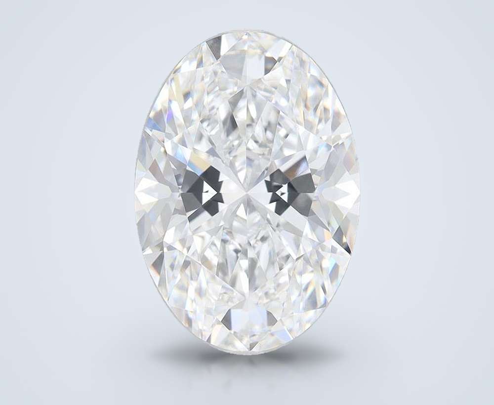 6.39 Carat Oval Lab Diamond