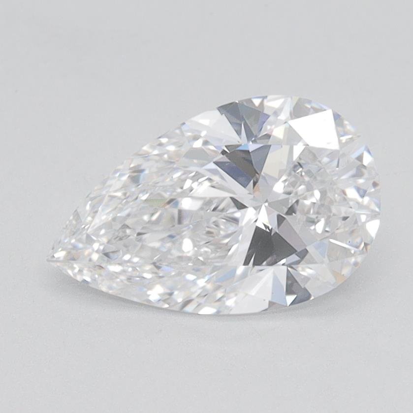 1.02ct D VVS2 Rare Carat Ideal Cut Pear Lab Grown Diamond