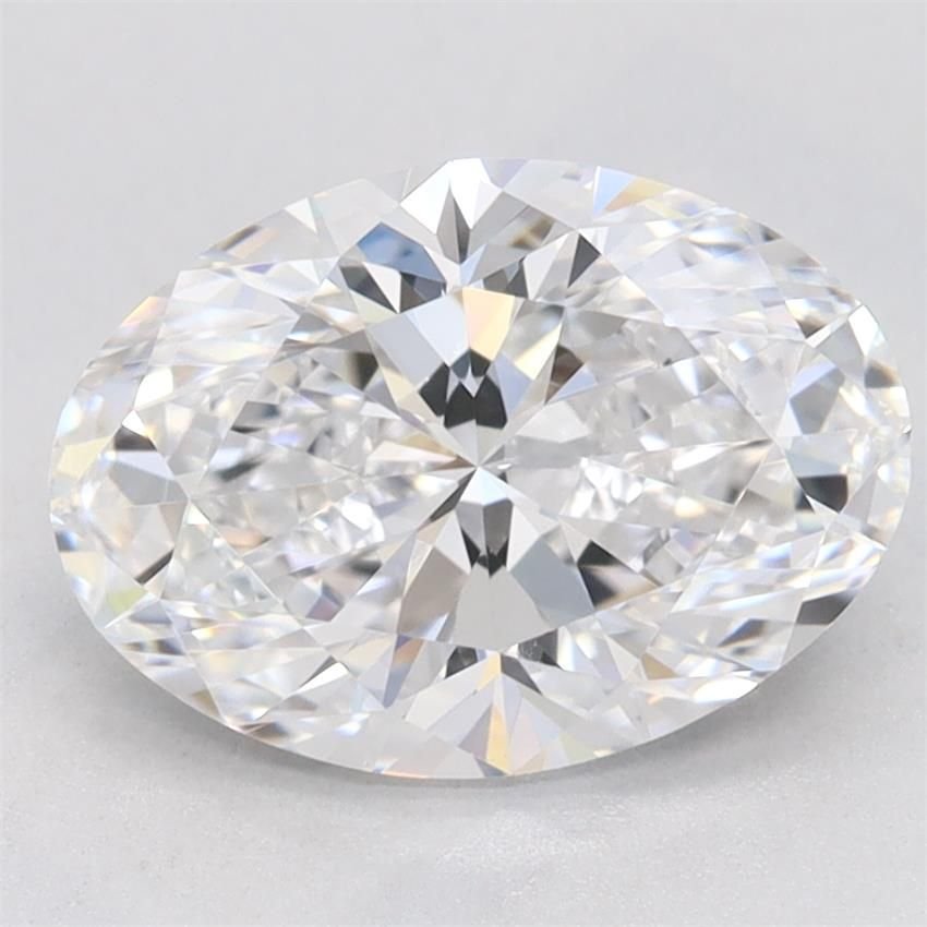 2.09ct D VVS1 Very Good Cut Oval Lab Grown Diamond