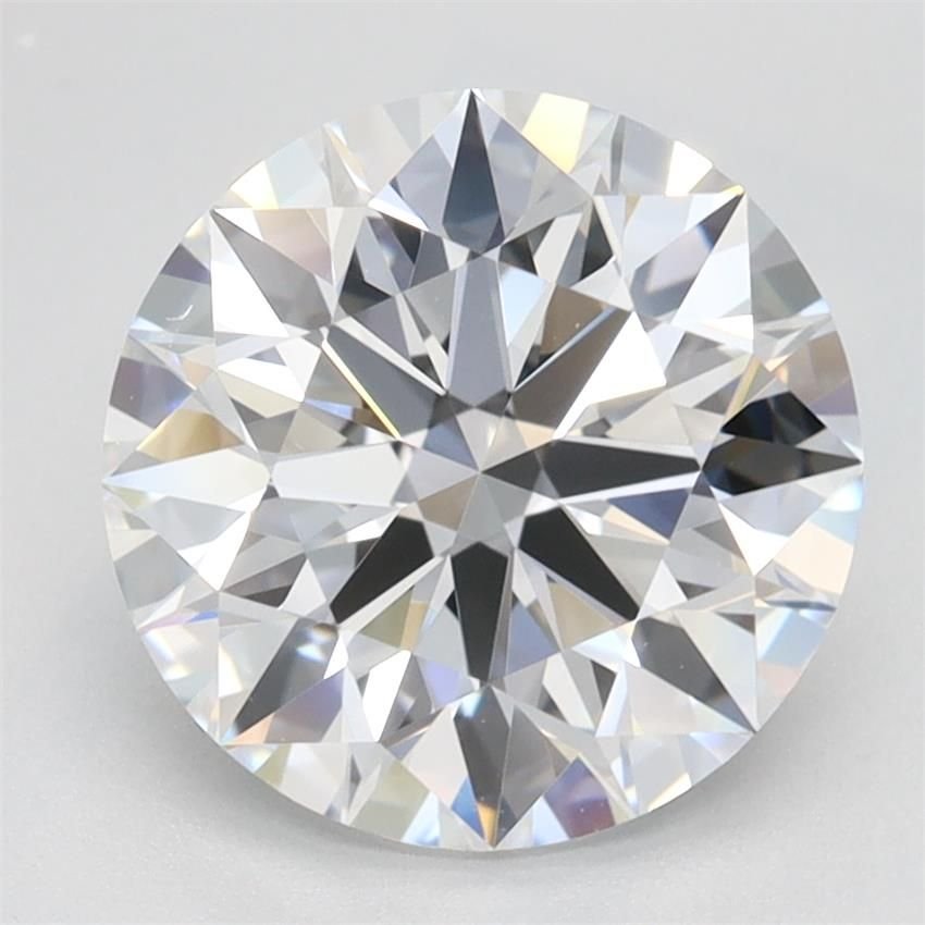 2.53ct D VVS1 Rare Carat Ideal Cut Round Lab Grown Diamond