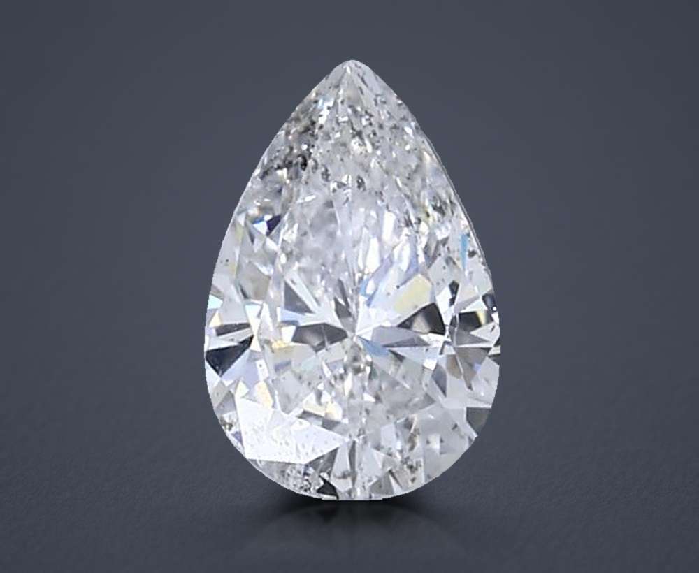 1.26 Carat Pear Natural Diamond