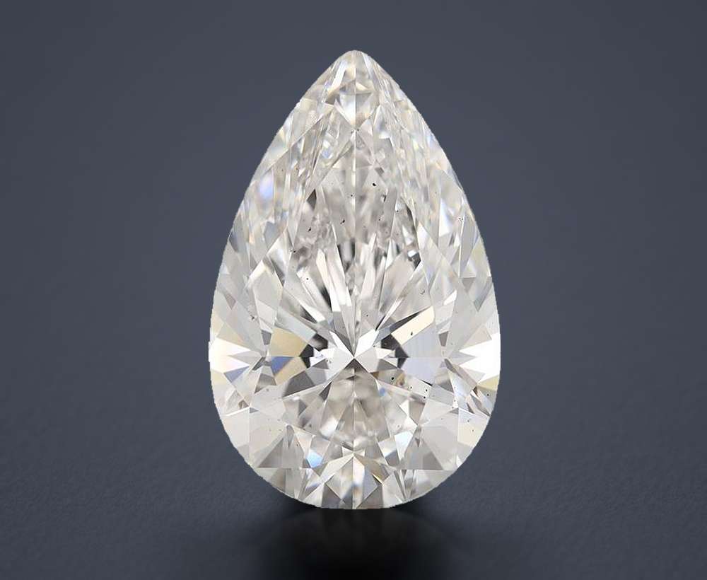 10.03 Carat Pear Lab Diamond