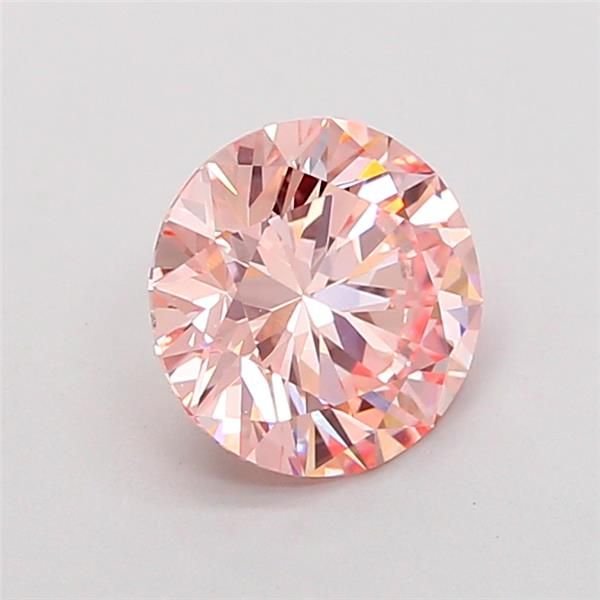 1.50 Ct. Fancy Intense Pink Round Lab Diamond