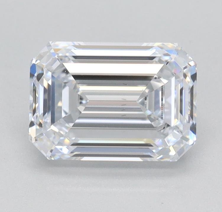 1.01ct E VS1 Rare Carat Ideal Cut Emerald Lab Grown Diamond