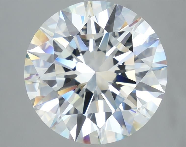 6.25ct J VVS1 Rare Carat Ideal Cut Round Diamond