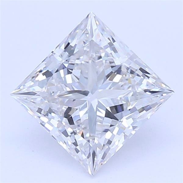 0.71ct G VS1 Rare Carat Ideal Cut Princess Lab Grown Diamond