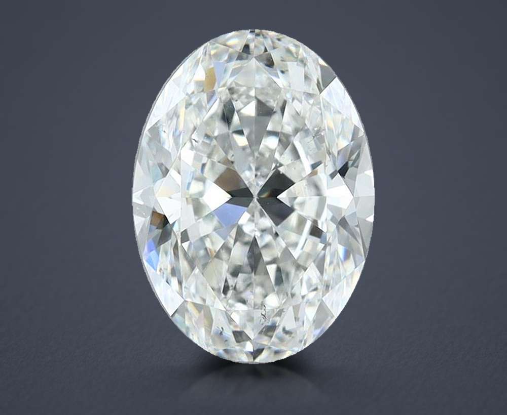 1.80 Carat Oval Natural Diamond