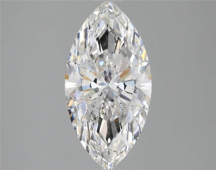2.10ct F SI2 Rare Carat Ideal Cut Marquise Lab Grown Diamond