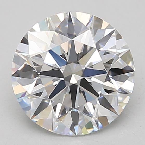 2.08ct D VS1 Rare Carat Ideal Cut Round Lab Grown Diamond
