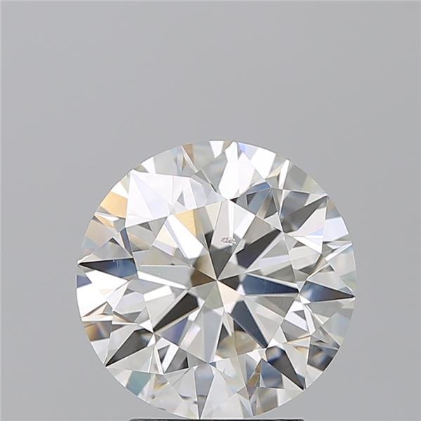 3.21ct I SI1 Rare Carat Ideal Cut Round Diamond