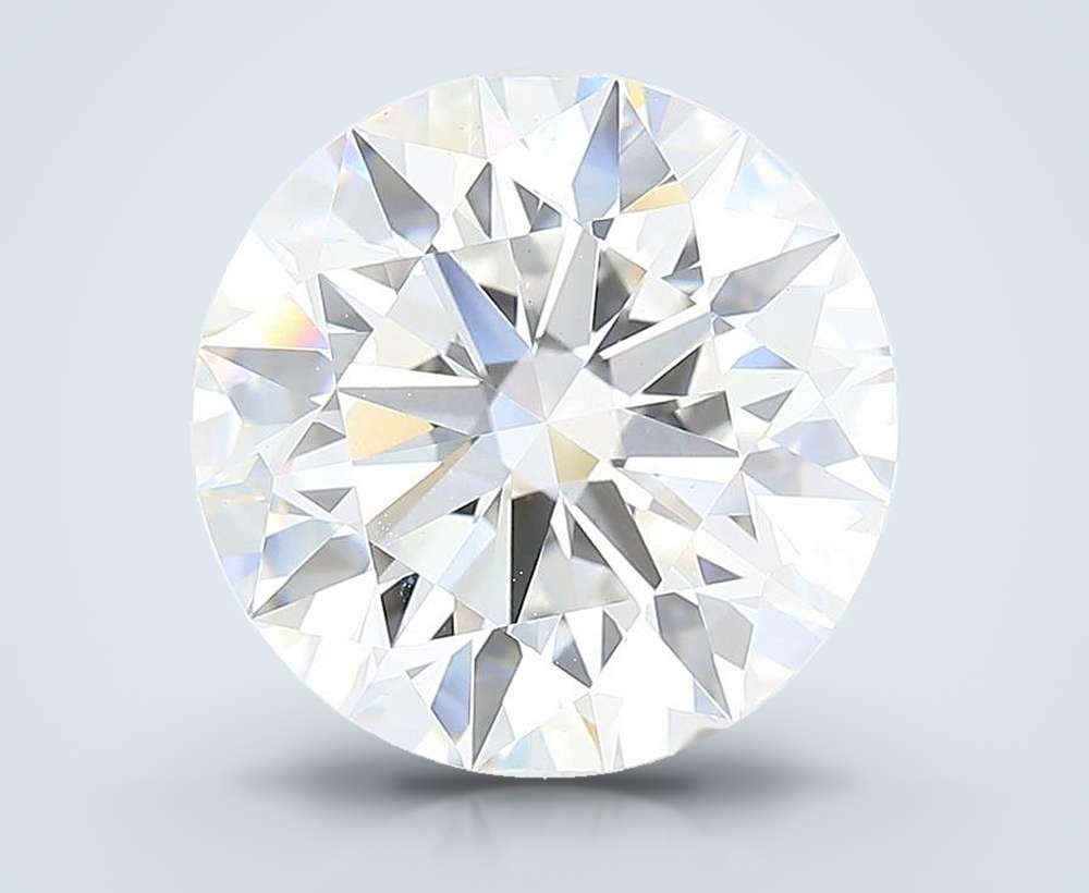 5.63 Carat Round Lab Diamond