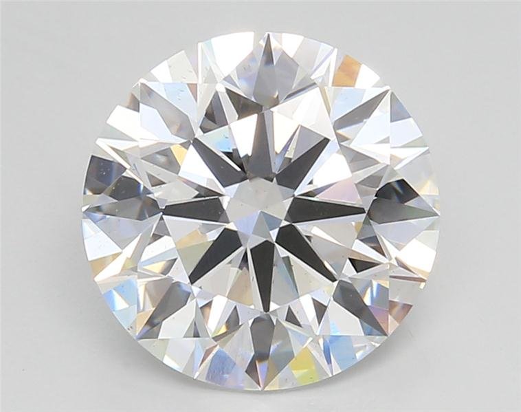 4.02ct E VS2 Rare Carat Ideal Cut Round Lab Grown Diamond