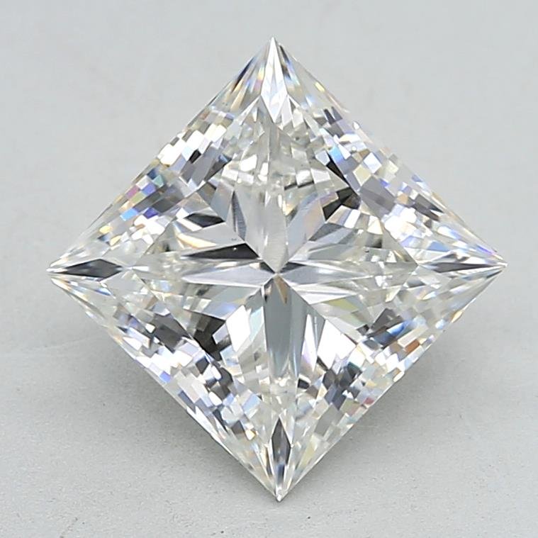 4.01ct G VS1 Rare Carat Ideal Cut Princess Lab Grown Diamond