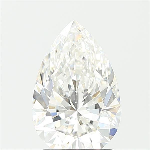 2.09ct F VS1 Excellent Cut Pear Lab Grown Diamond