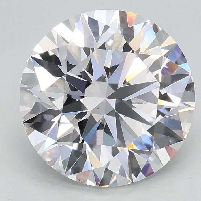 2.01ct D VS1 Rare Carat Ideal Cut Round Lab Grown Diamond