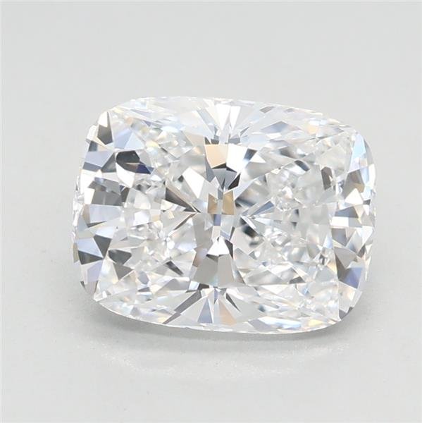 1.59ct D VVS2 Rare Carat Ideal Cut Cushion Lab Grown Diamond