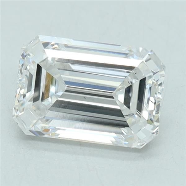 1.08ct D VS2 Rare Carat Ideal Cut Emerald Lab Grown Diamond