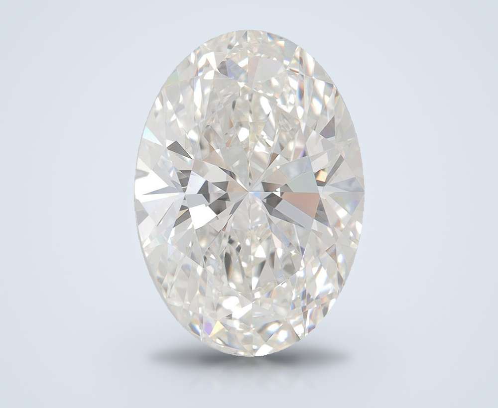 6.39 Carat Oval Lab Diamond