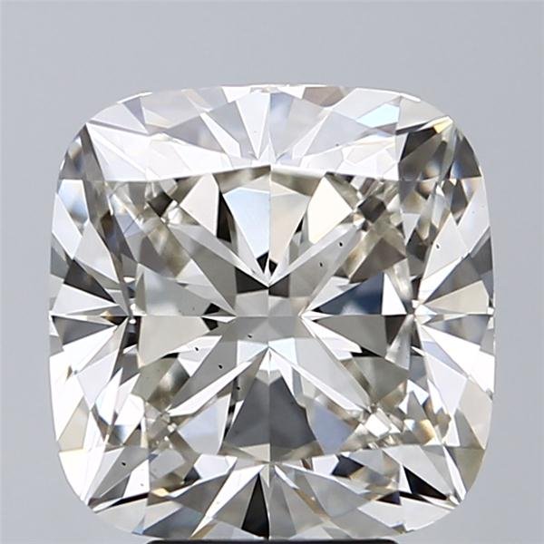 5.11ct I VS2 Rare Carat Ideal Cut Cushion Lab Grown Diamond