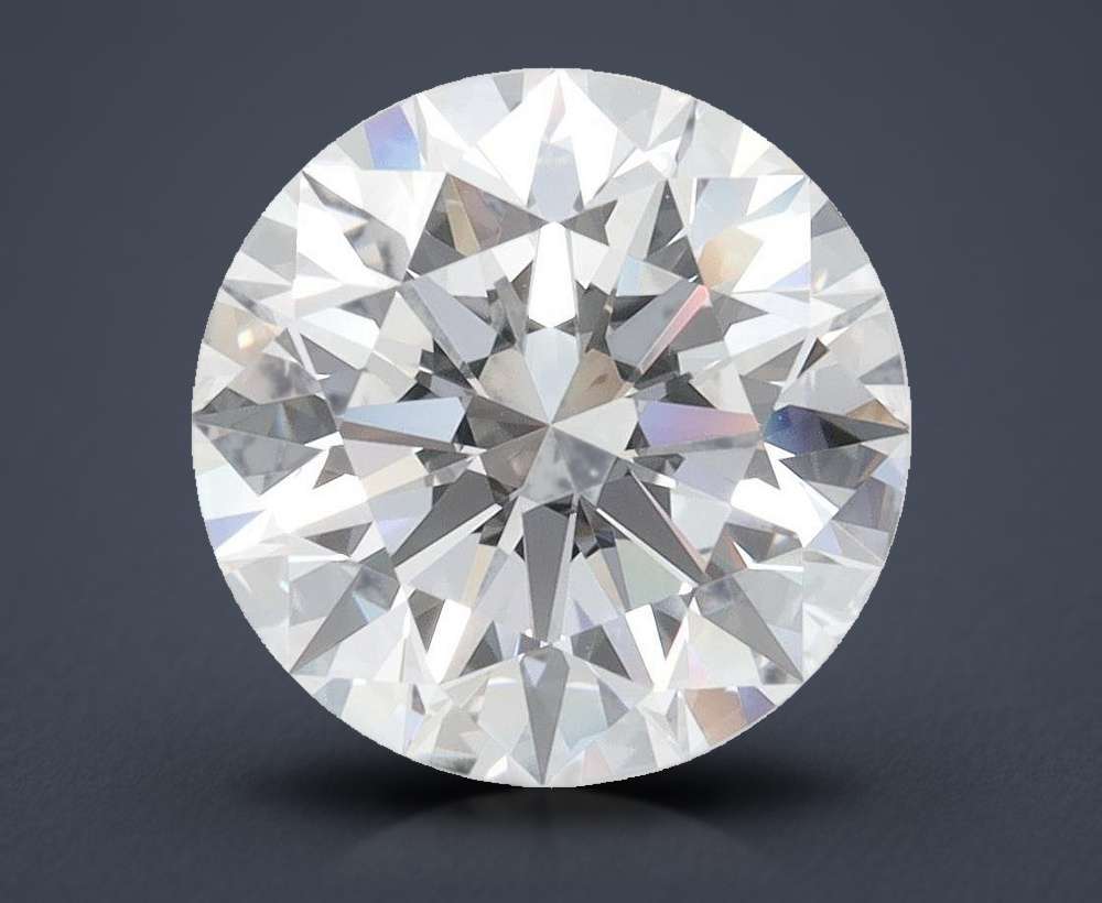 3.87 Carat Round Lab Diamond