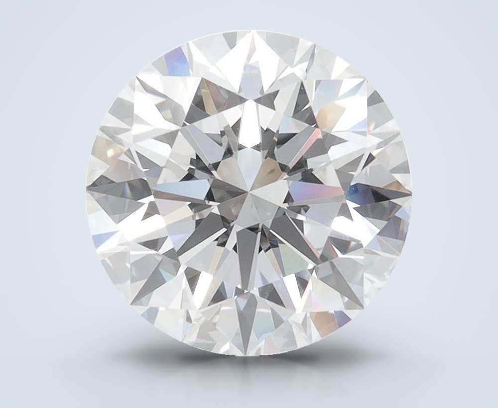 3.87 Carat Round Lab Diamond