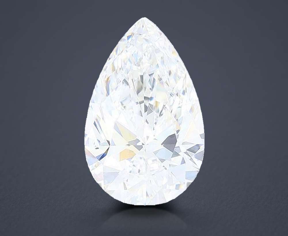 1.59 Carat Pear Lab Diamond