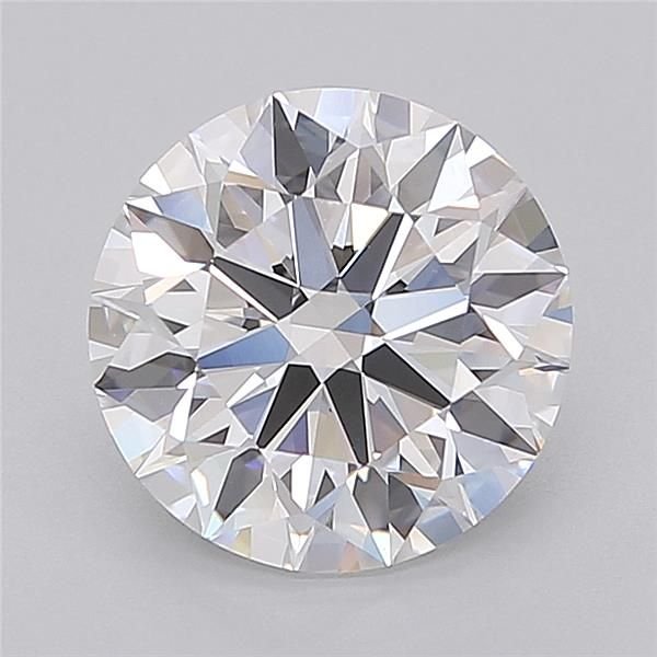 2.85ct E VVS2 Rare Carat Ideal Cut Round Lab Grown Diamond