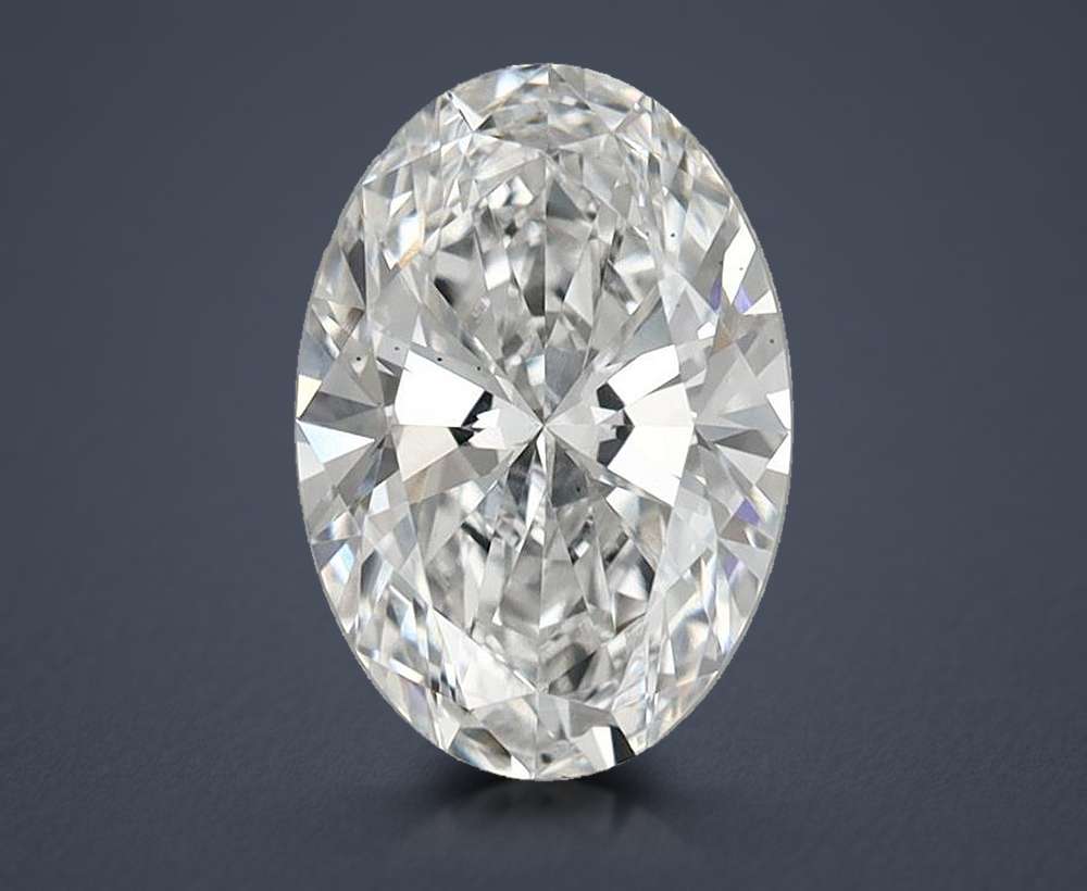 1.86 Carat Oval Lab Diamond
