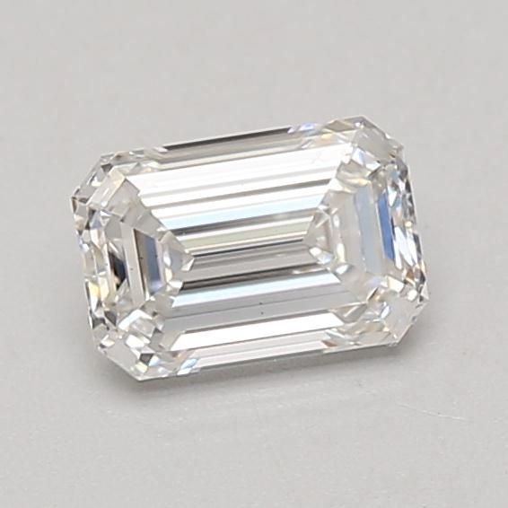 0.84ct E VS1 Rare Carat Ideal Cut Emerald Lab Grown Diamond