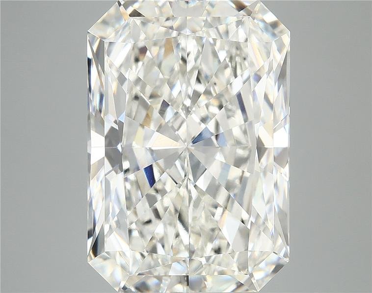 10.18ct H VVS2 Rare Carat Ideal Cut Radiant Lab Grown Diamond