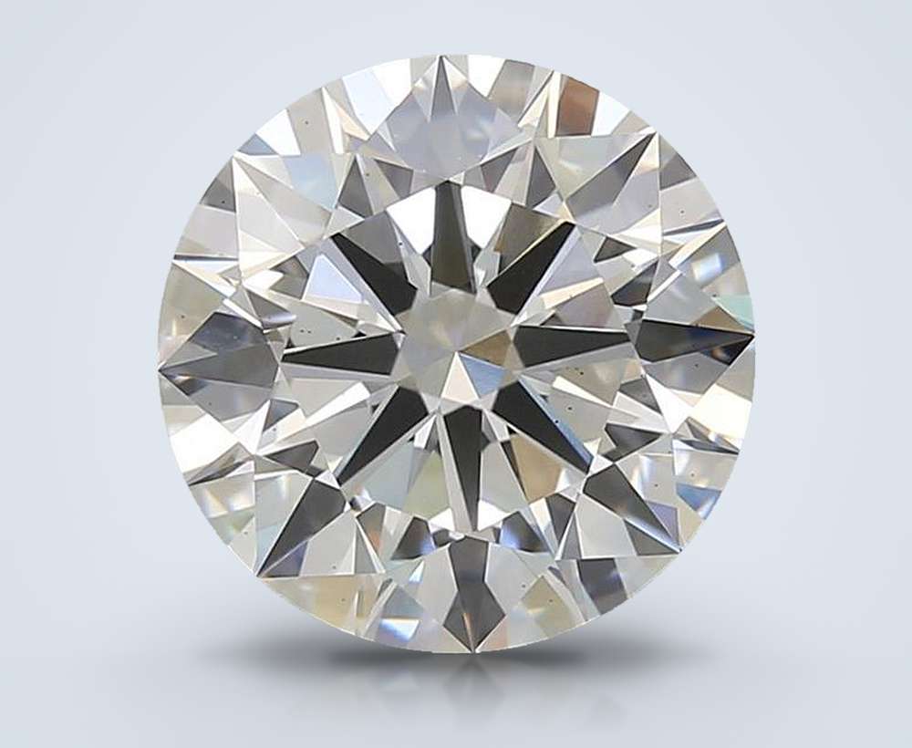 5.09 Carat Round Lab Diamond