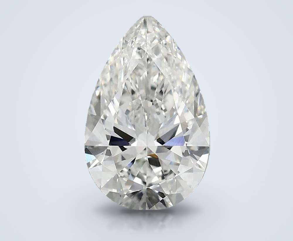 1.59 Carat Pear Lab Diamond