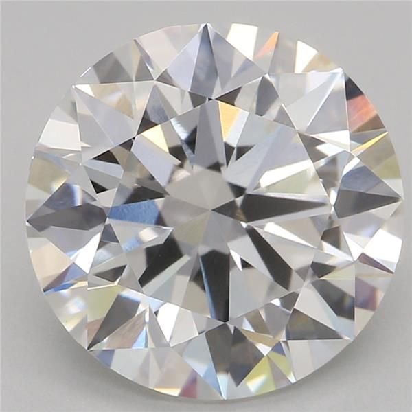 3.05ct E VS1 Rare Carat Ideal Cut Round Lab Grown Diamond