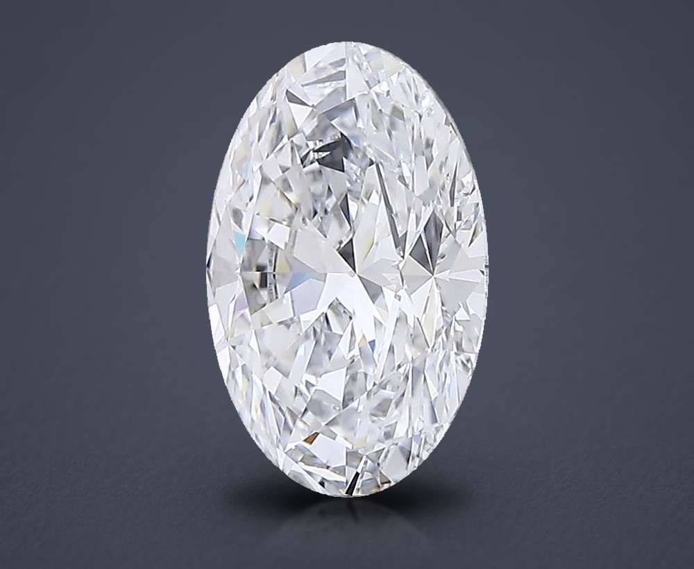 3.53 Carat Oval Lab Diamond