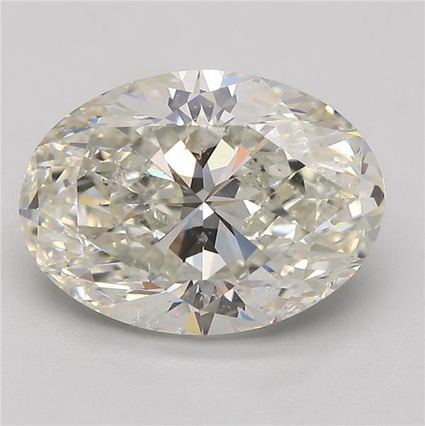 5.01ct J SI2 Very Good Cut Oval Diamond