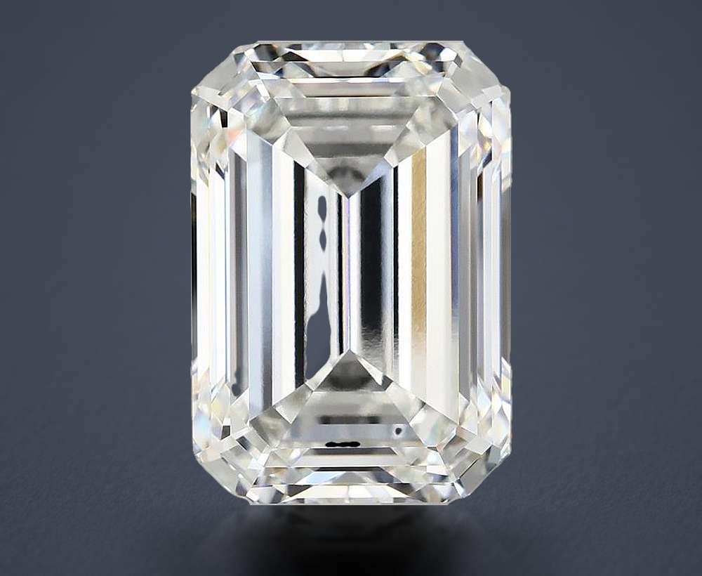 12.99 Carat Emerald Lab Diamond
