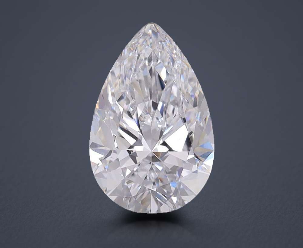 1.55 Carat Pear Lab Diamond