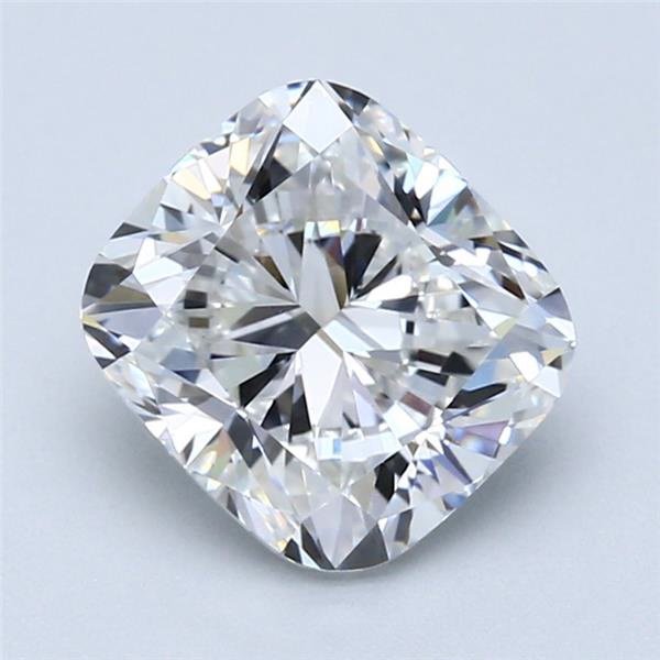 2.40ct F VVS2 Excellent Cut Cushion Diamond