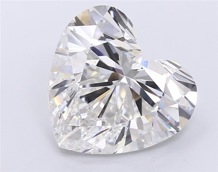 10.03ct F VS1 Rare Carat Ideal Cut Heart Lab Grown Diamond