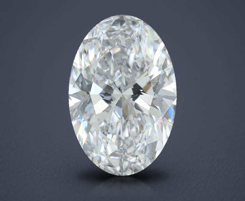 1.00 Carat Oval Lab Diamond