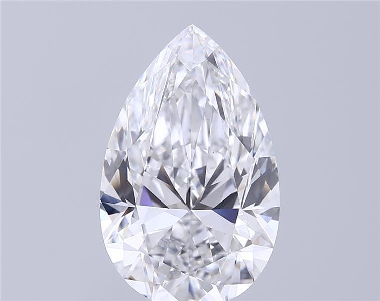 5.02 Carat Pear Lab Diamond