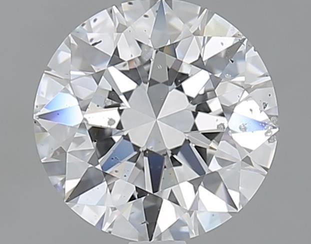 1.70ct D SI2 Rare Carat Ideal Cut Round Diamond