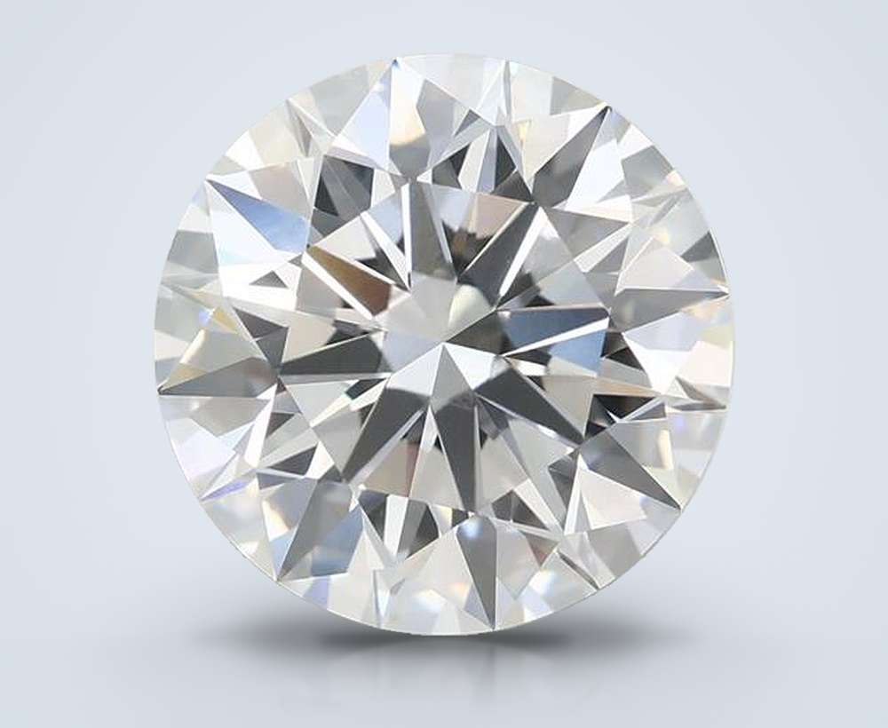 4.07 Carat Round Lab Diamond
