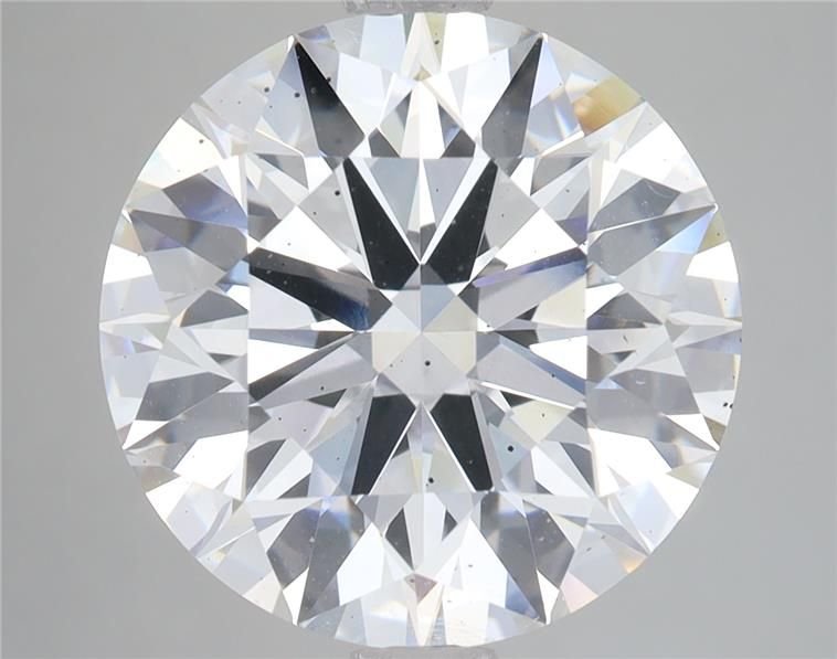 7.08ct F SI1 Rare Carat Ideal Cut Round Lab Grown Diamond