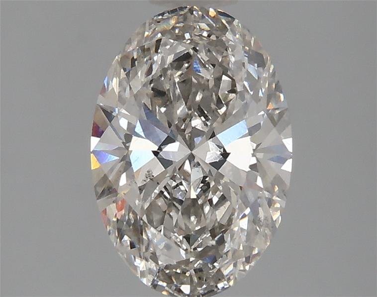 1.57ct H SI1 Rare Carat Ideal Cut Oval Lab Grown Diamond