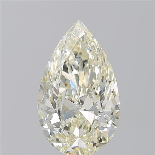 3.53ct K VS2 Rare Carat Ideal Cut Pear Diamond