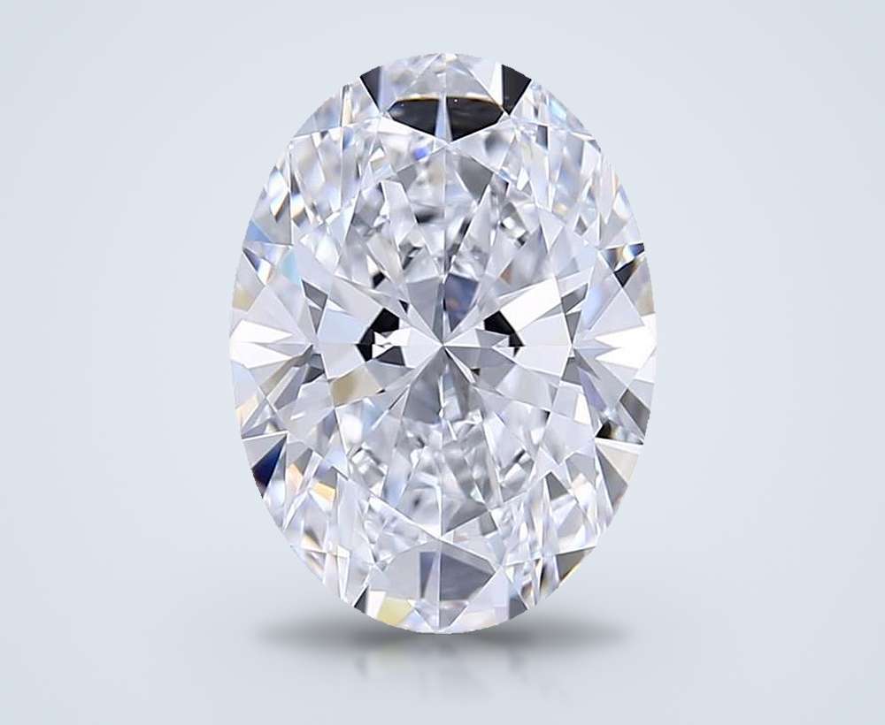4.01 Carat Oval Lab Diamond